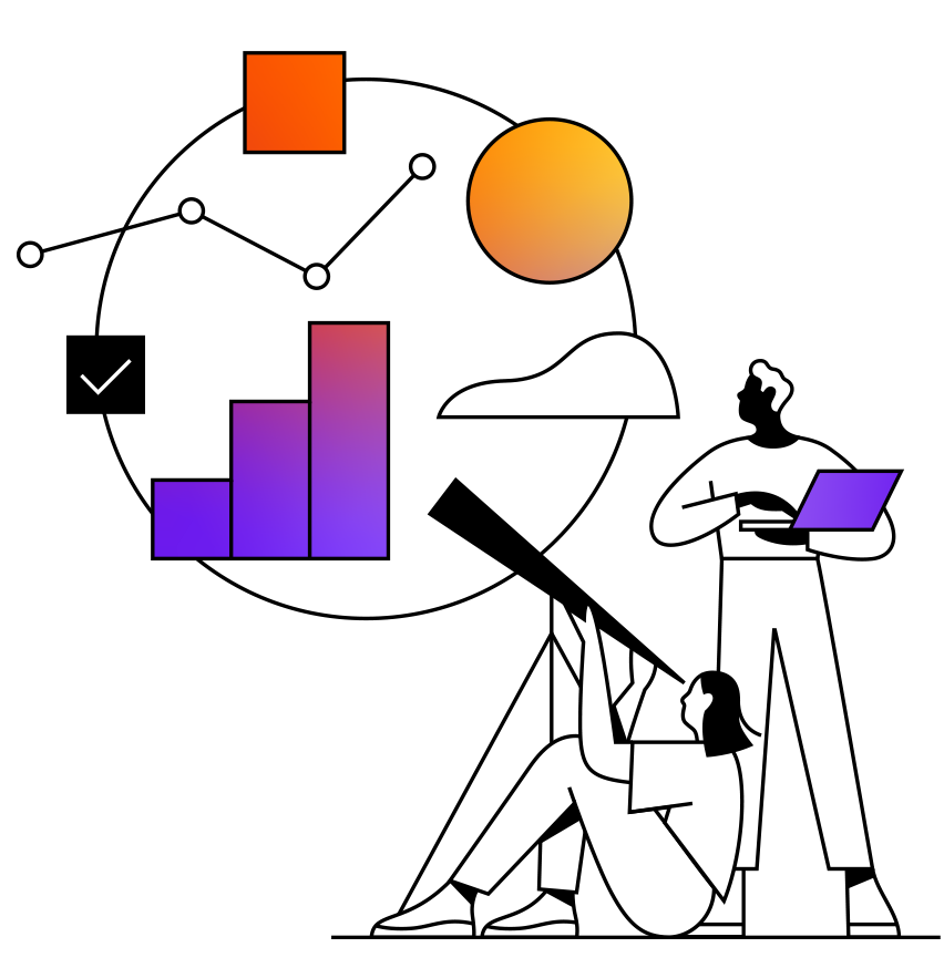 Dekorative Illustration