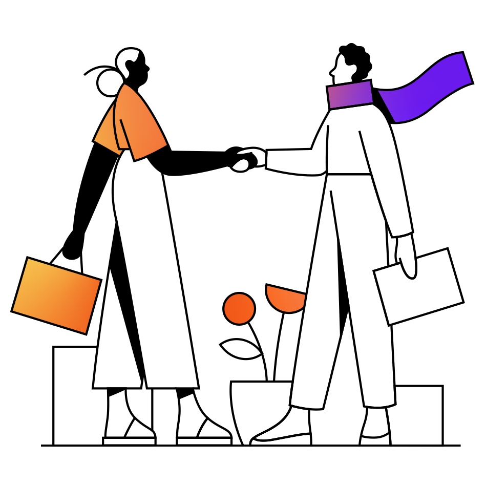 Dekorative Illustration